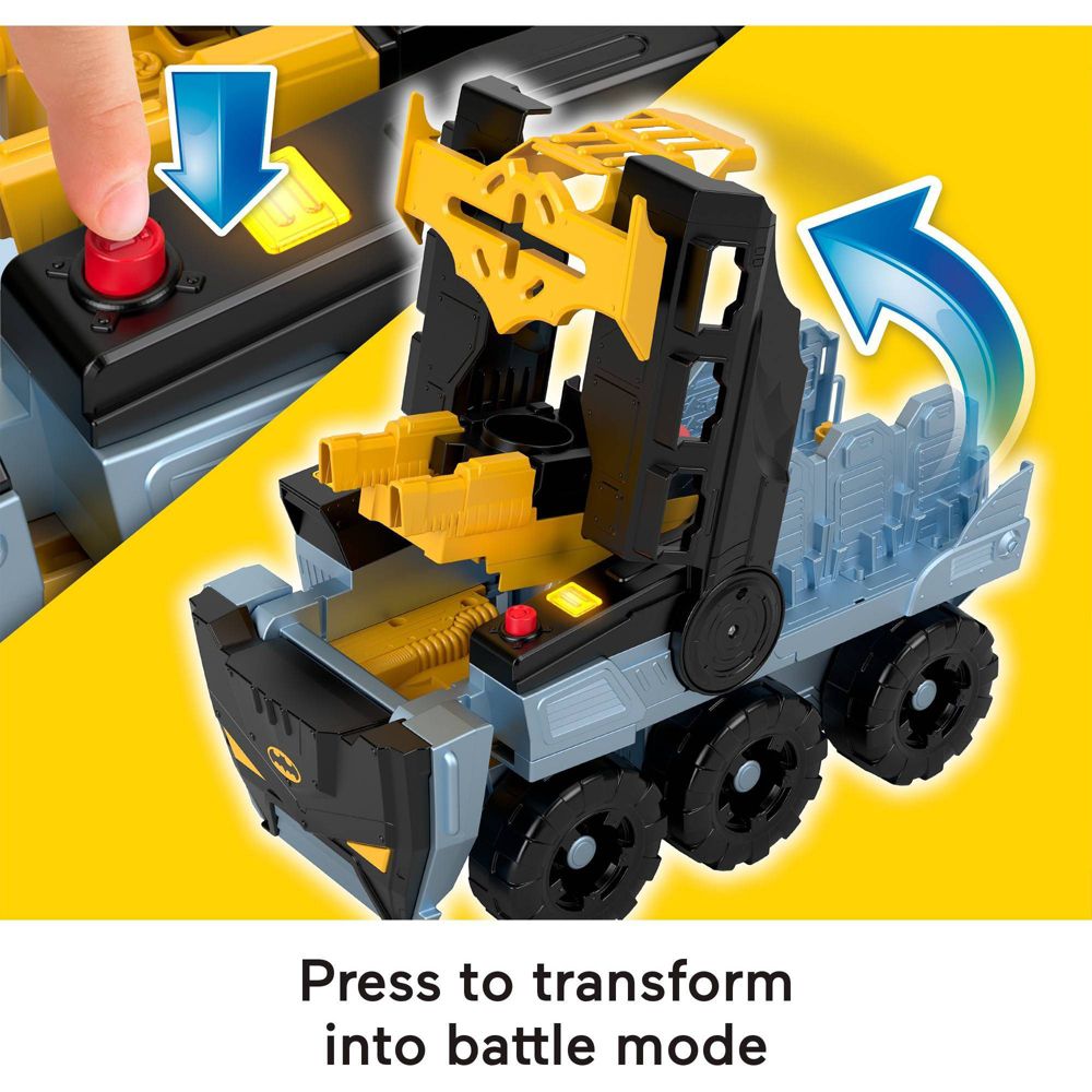 New - Imaginext DC Comics Armor Up Transforming Vehicle