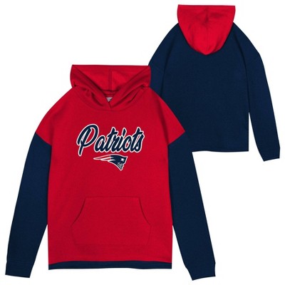 New - NFL Licensed Kids Pullover Hooded Hoodie Team Logo Apparel Casual Fit New England PatriotsBullseye Deals
