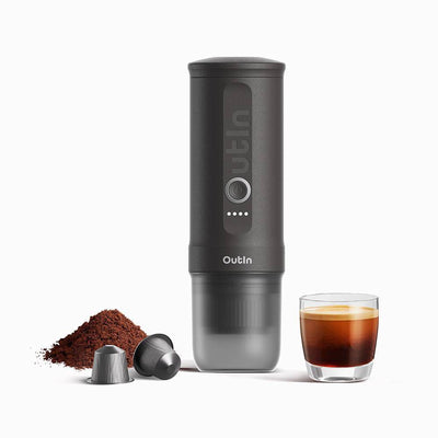 Open Box - OutIn Nano Portable Electric Espresso Machine Space Gray