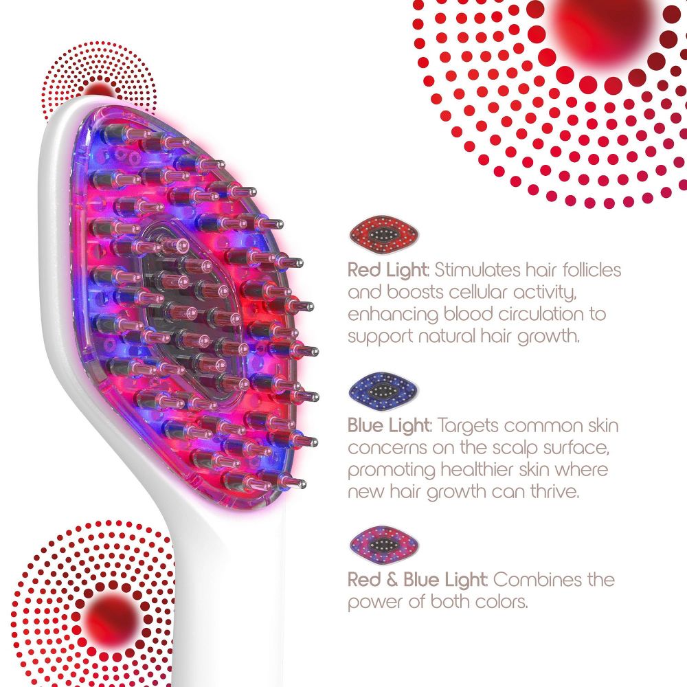 Open Box - SLF Red Light Therapy Dry Paddle Brush