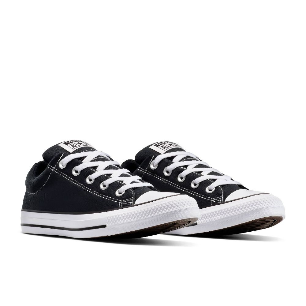 New - Converse Adult Street Ox Low Sneakers - Black M 4/W 6