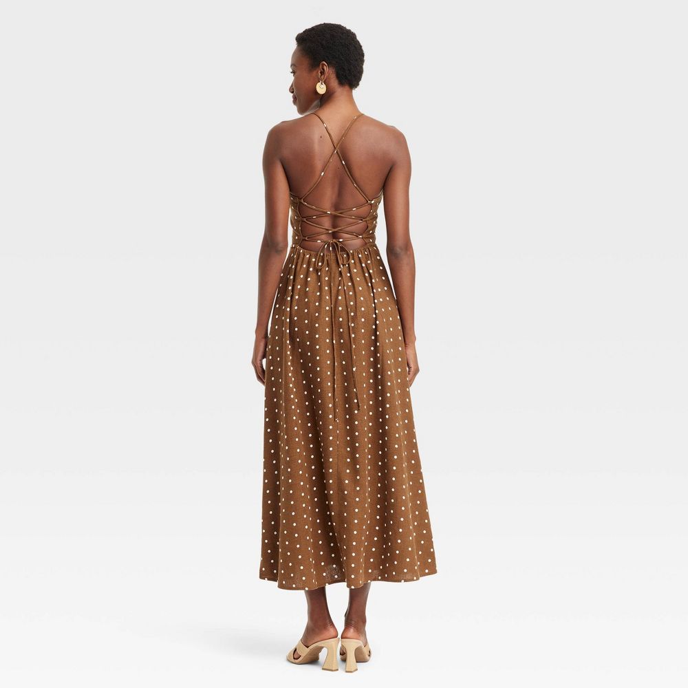 New - A New Day Women's Chunky Block High Heel Slip On Mules Sandals Raffia Woven Band A New DayBullseye Deals