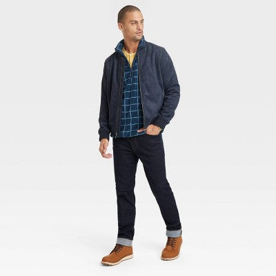 Goodfellow & Co Men's Half Length Zipper Sweatshirts Kangaroo Pocket Heavyweight Goodfellow & CoBullseye Deals