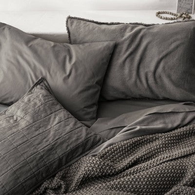 Casaluna Slub Linen Blend Decorative Pillow 26x34 Removable Cover CasalunaBullseye Deals