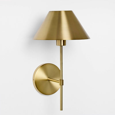 New - Metal Wall Sconce Brass - Threshold™ designed with Studio McGee