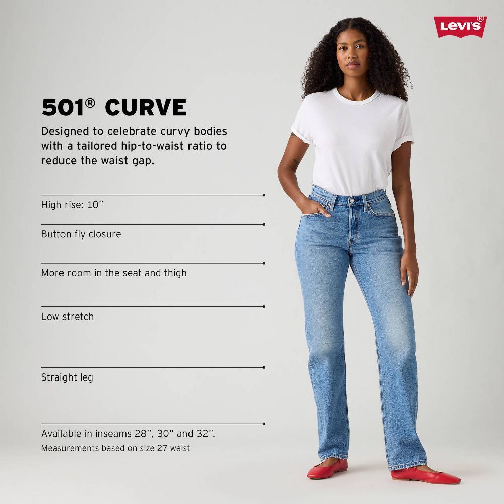 Open Box - Levi's® Women's 501® Curve Jeans - Weather Now 29