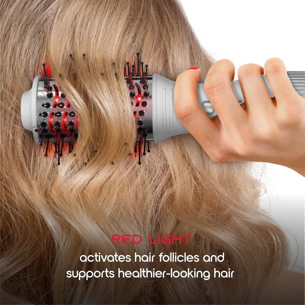 Open Box - SLF Red Light Therapy Travel Dryer Hair Brush