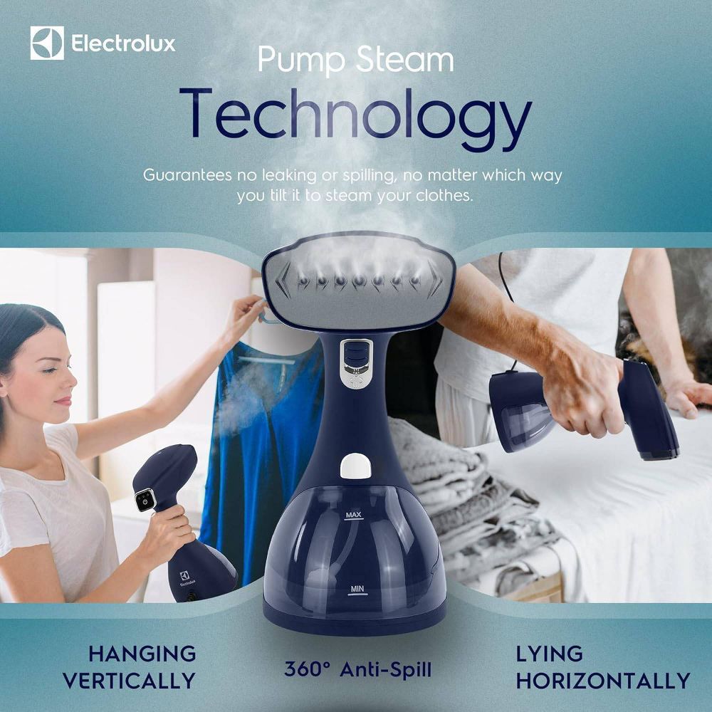 New - Electrolux Handheld Steamer Blue