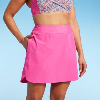 New - Lands' End Women's Swim Skort Swimwear Skirt Bottom Swimsuit UPF 50+ Lands' EndBullseye Deals