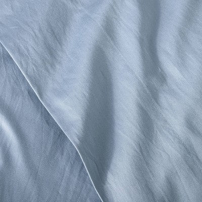 Open Box - 500 Thread Count Washed Supima Sateen Solid Sheet Set - Casaluna CasalunaBullseye Deals