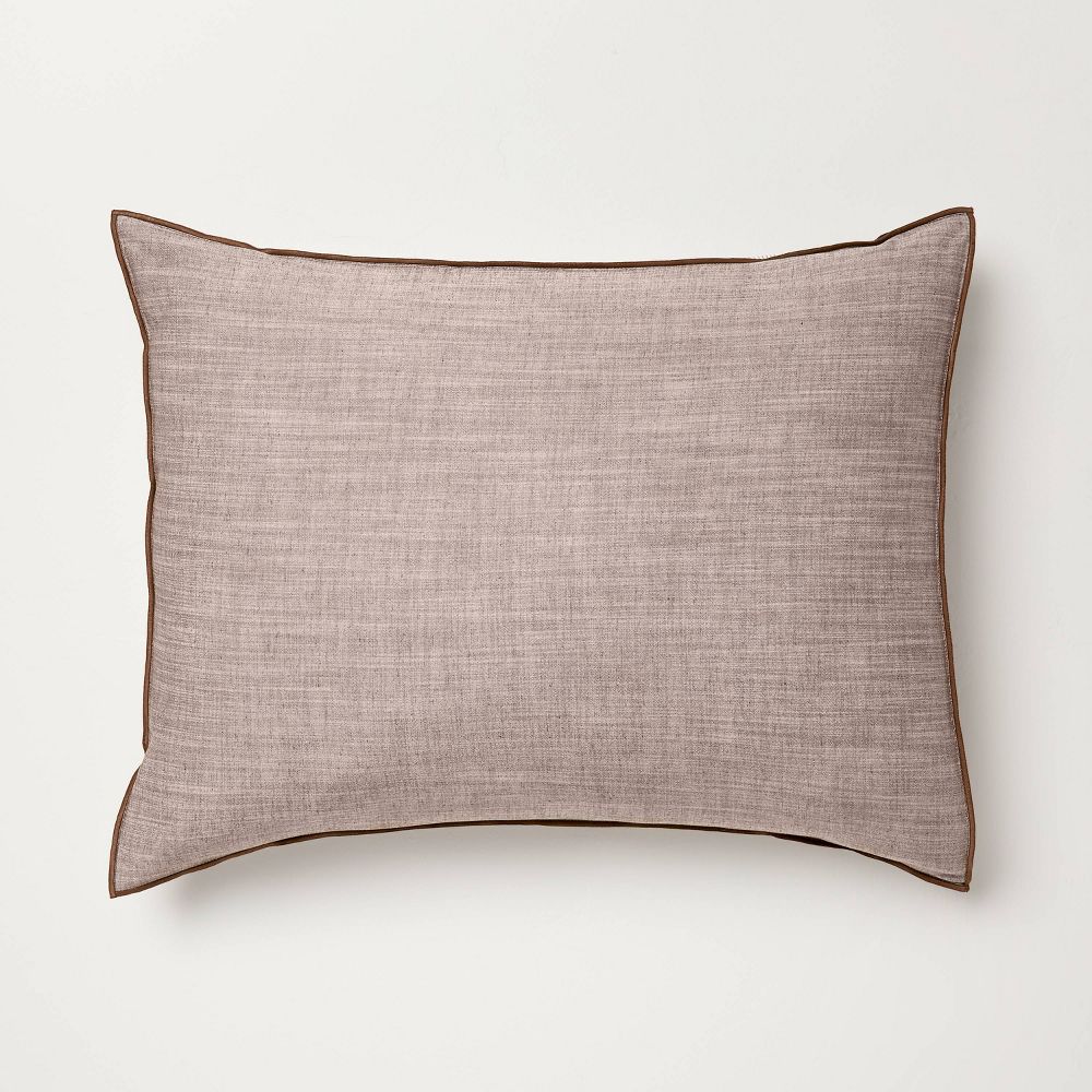 New - 3pc King Reversible Comforter Set Brown - Hearth & Hand™ with Magnolia