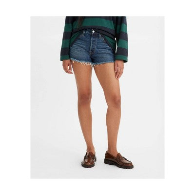 New - Levi's Women's High Rise Denim Jean Shorts Regular Fit 3