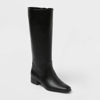 Open Box - Women’s Rhi Boots with Memory Foam Insole – Universal Thread™ Black 7
