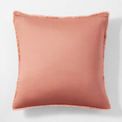 New - Casaluna 1-Piece Pillow Sham Linen-Blend OEKO-TEX Soft Feel CasalunaBullseye Deals