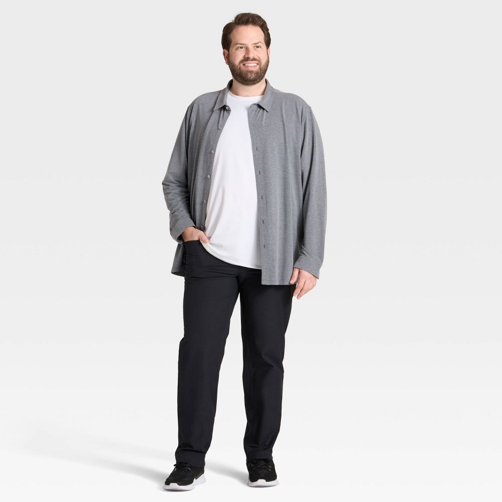 New - Men's Heavy Twill Pants - All In Motion™ Black 34x32