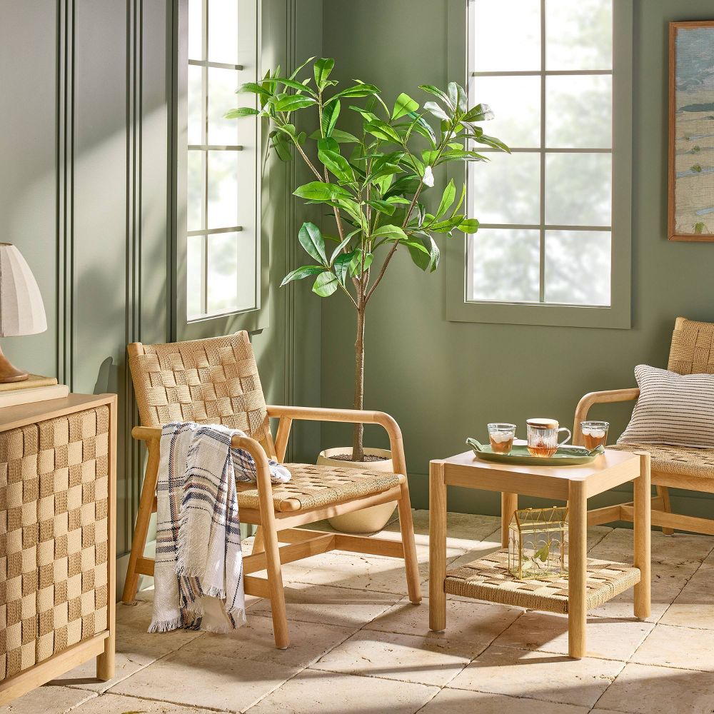 New - Simple Rustic Accent Table - Hearth & Hand™ with Magnolia