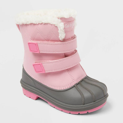 New - Toddler Denver Winter Boots - Cat & Jack™ Pink 5T