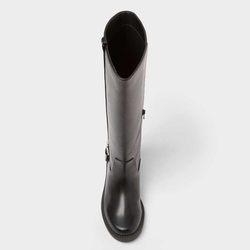 New - Women’s Hattie Boots with Memory Foam Insole - A New Day™ Black 8.5