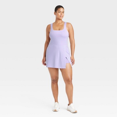 New - Women's Knit Slit Active Dress - All In Motion All In MotionBullseye Deals