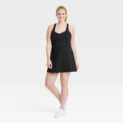 New - All In Motion Women's Fitness Active Dress Rompers Racerback UPF 50+ All In MotionBullseye Deals