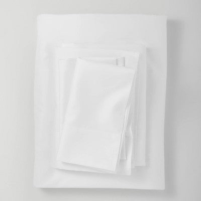 New - Casaluna 300 Thread Count Cotton Blend Satin 4PC Sheet Set Cooling Feel CasalunaBullseye Deals