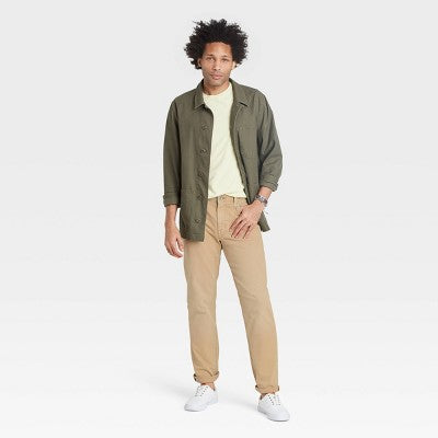 Goodfellow & Co Men's Mid Rise Relaxed Leg Athletic Ankle Jeans Midweight Goodfellow & CoBullseye Deals