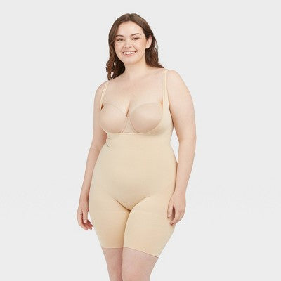 New - ASSETS by SPANX Women's Remarkable Results All-In-One Body Slimmer ASSETS by SPANXBullseye Deals