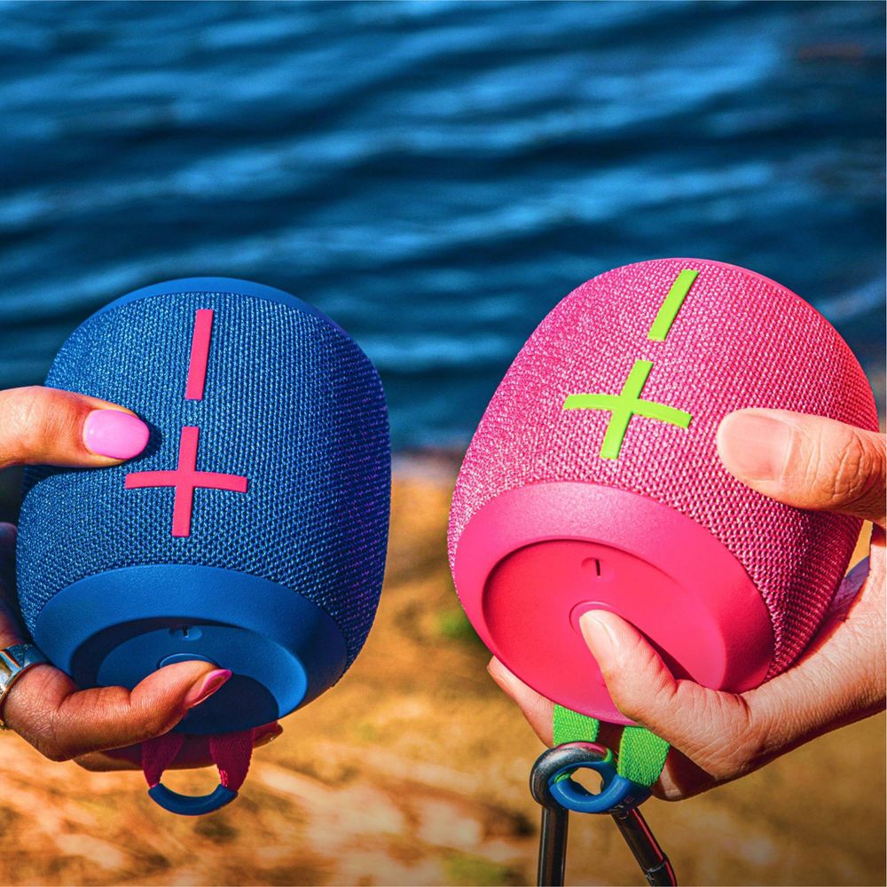 Certified Refurbished - Ultimate Ears - WONDERBOOM 3 Portable Bluetooth Mini Speaker - Hyper Pink Ultimate EarsBullseye Deals