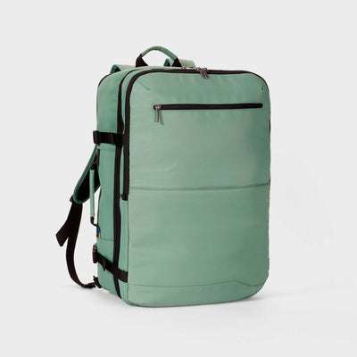New - 45L Travel 22.25" Backpack Dark Ivy - Open Story™: College Twill Bookbag