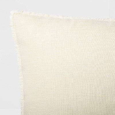Casaluna Slub Linen Blend Decorative Pillow 26x34 Removable Cover CasalunaBullseye Deals