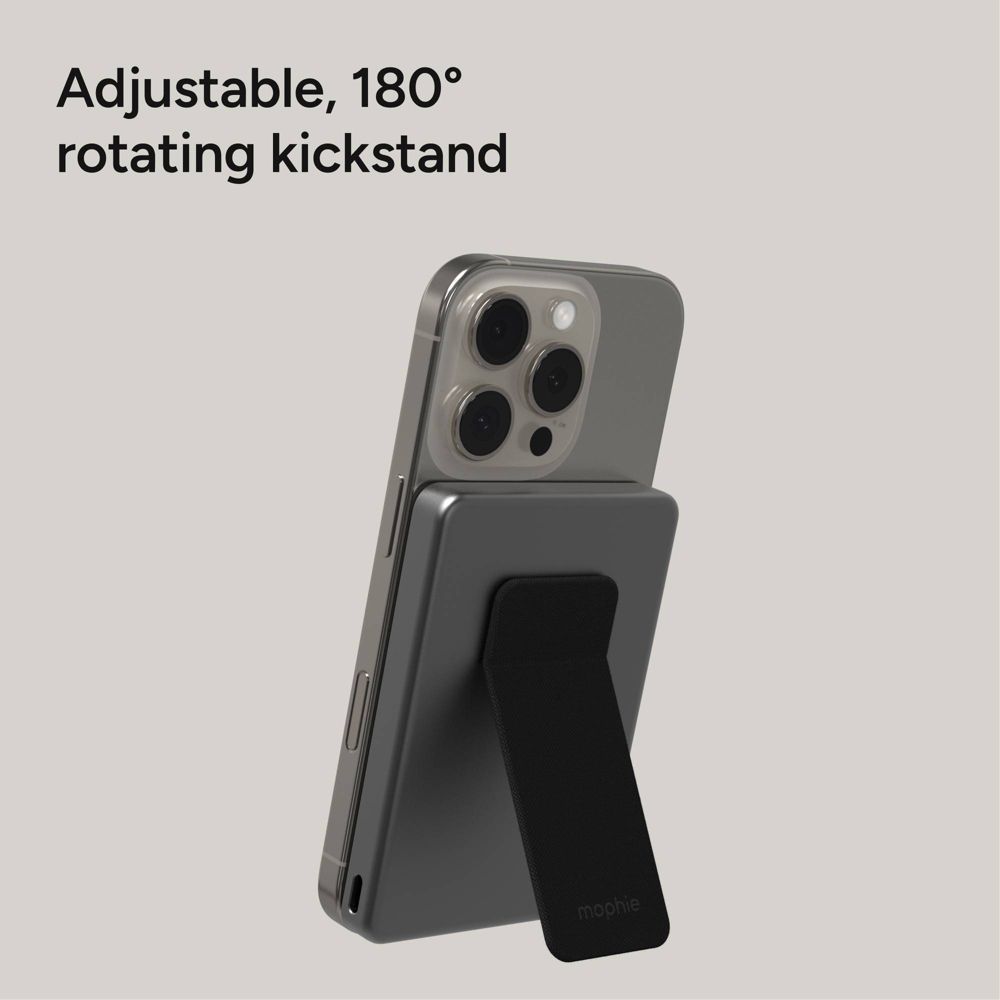 Open Box - Mophie 5000mAh Qi2 15w Power Bank with Stand