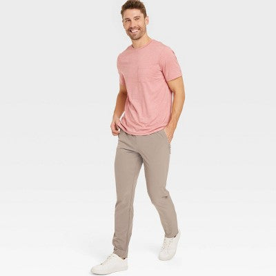 New - All In Motion Men's Woven Pants Sports Jogger Lightweight Sweatpants UPF 50+ All In MotionBullseye Deals