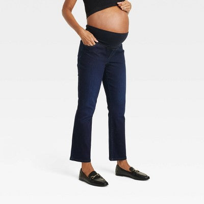 New - Over Belly Ankle Bootcut Maternity Pants - Isabel Maternity by Ingrid & Isabel Isabel Maternity by Ingrid & IsabelBullseye Deals