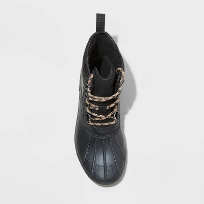 New - Universal Thread Women's Ankle Duck Boots Winter Rain Snow Boots Universal ThreadBullseye Deals