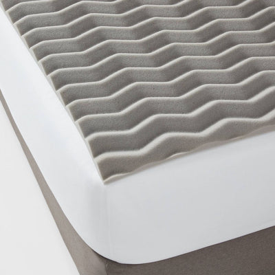 Open Box - Full 1.5" Reversible Memory Foam Mattress Topper - Room Essentials™