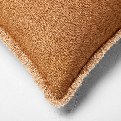 Casaluna Slub Linen Blend Decorative Pillow 26x34 Removable Cover CasalunaBullseye Deals