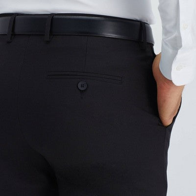 New - Haggar H26 Men's Premium Stretch Slim Fit Dress Pants Haggar H26Bullseye Deals