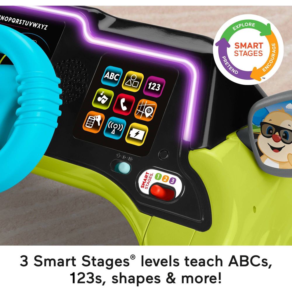 New - Laugh & Learn Smart Stages Sit & Steer Driver