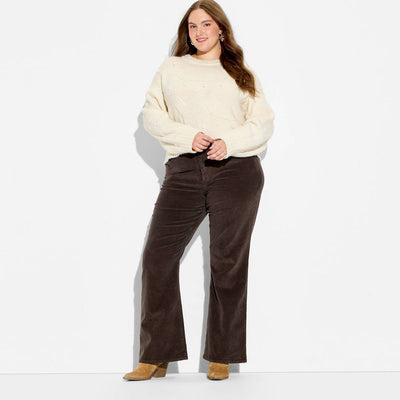 New - Women's Pullover Sweater - Wild Fable™ Off-White 3X
