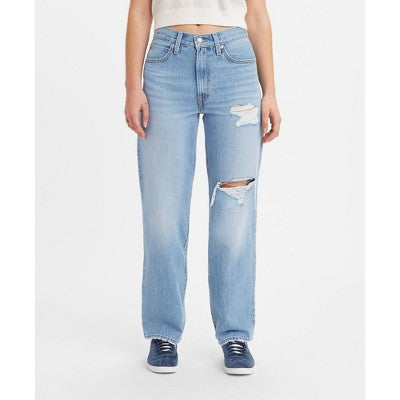 New - Levi's Women's Mid Rise Straight Leg Relaxed Jeans Loose Levi'sBullseye Deals