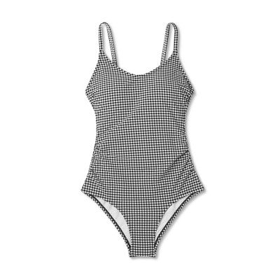New - Kona Sol Women's Ruched Full Coverage One Piece Swimsuit Swimwear Kona SolBullseye Deals