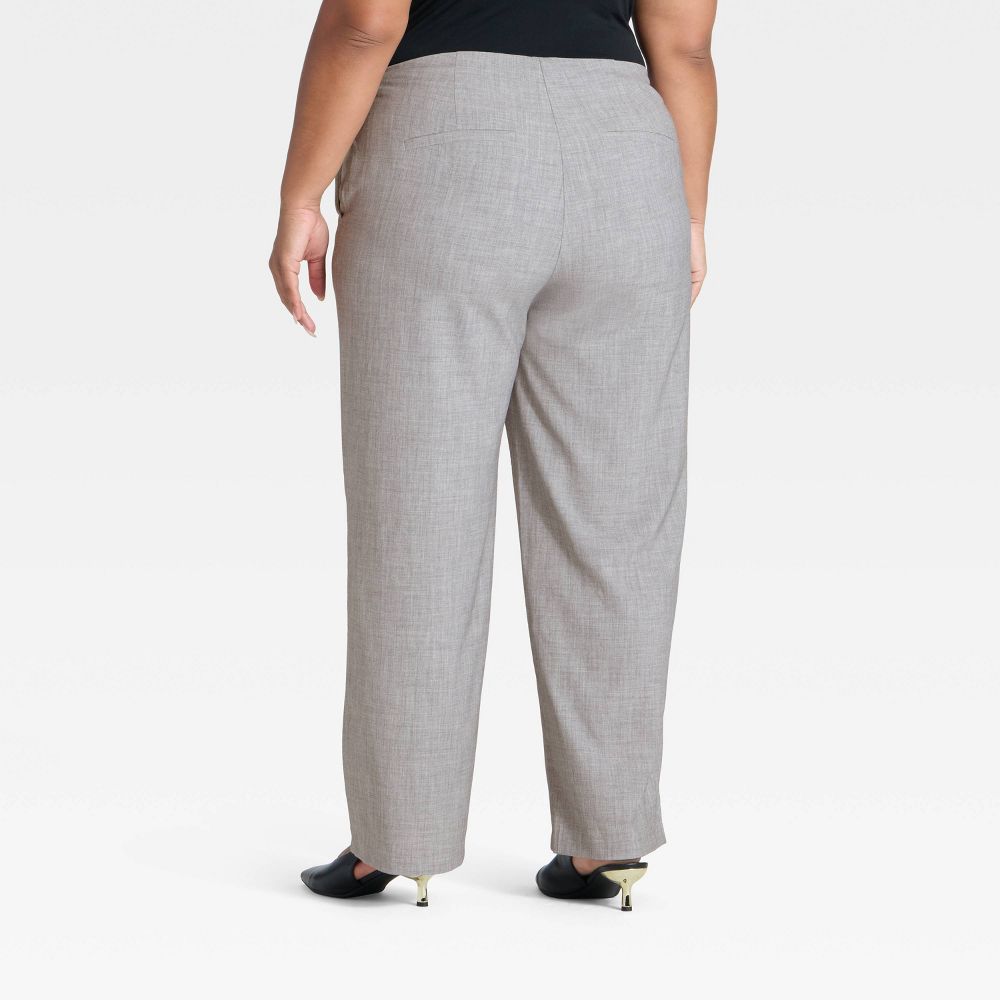 New - Women's Mid-Rise Bootcut Pants - A New Day™ Gray 22