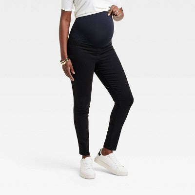 New - Isabel Maternity by Ingrid & High Rise Slim Ankle Skinny Jeans Isabel Maternity by Ingrid & IsabelBullseye Deals