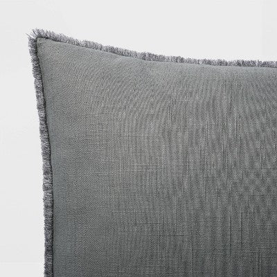 Casaluna Slub Linen Blend Decorative Pillow 26x34 Removable Cover CasalunaBullseye Deals
