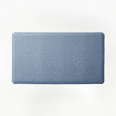 New - 20" x 36" Elite Thick Comfort Mat Elite Blue - Figmint™: Stain-Resistant Kitchen Floor Mat, Indoor Use
