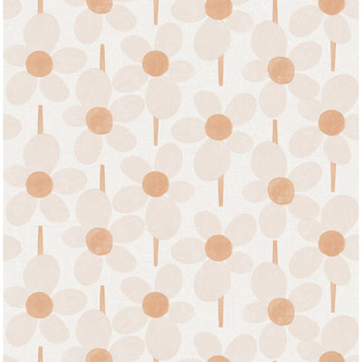 New - Tempaper & Co. 28 sq ft Flower Power Peel and Stick Wallpaper by Novogratz