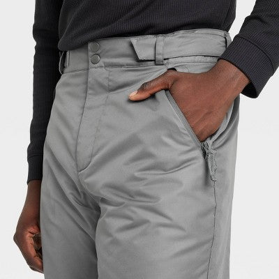 All In Motion Men's Snow Pants Fit Full Water-Repellent Pants Cold-Weather All in MotionBullseye Deals