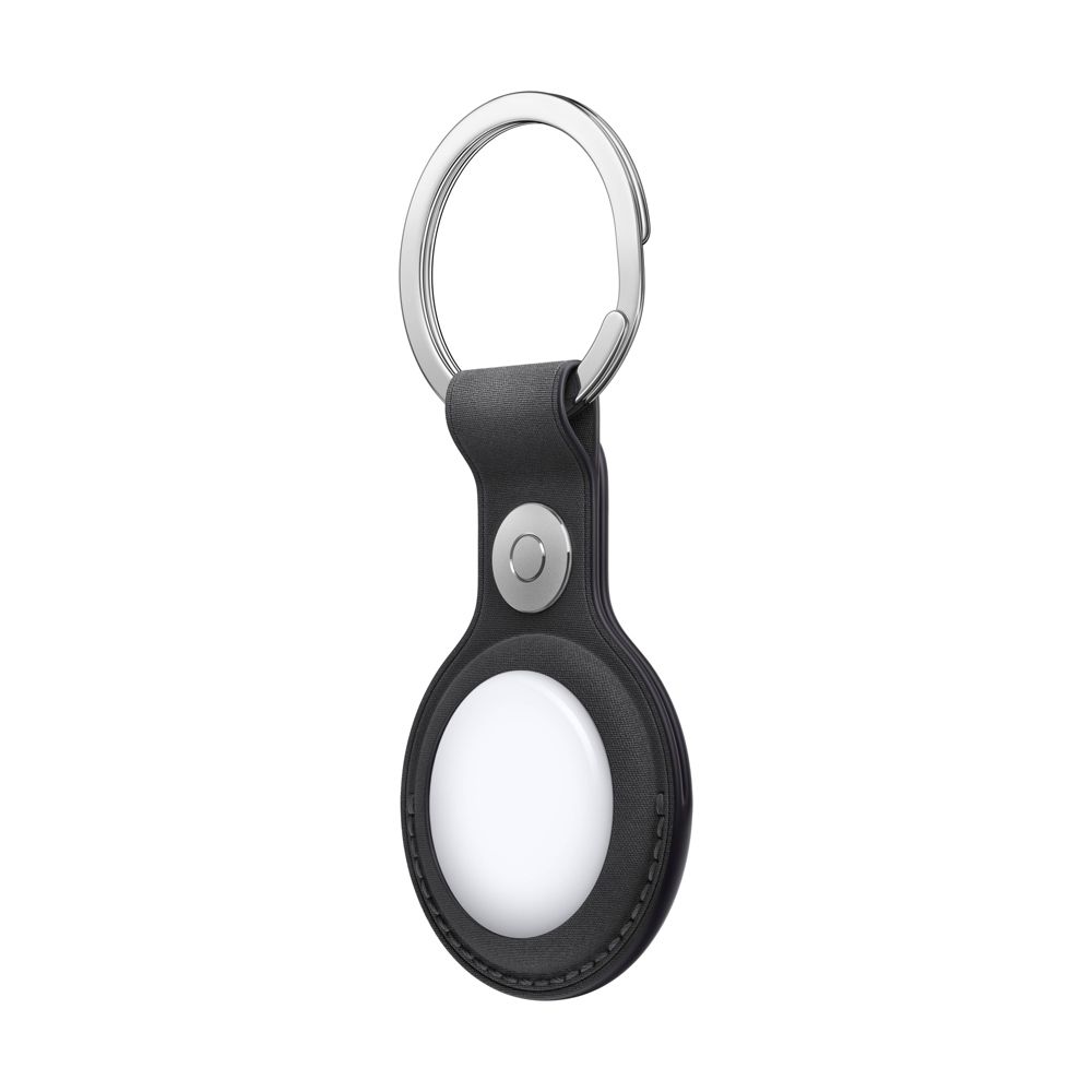 New - Apple AirTag FineWoven Key Ring - Black