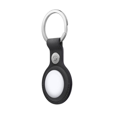 New - Apple AirTag FineWoven Key Ring - Black