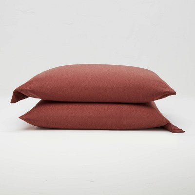 Open Box - Casaluna Pillowcases Lyocell 40x20 Jersey Fair Trade 2pk OEKO-TEX CasalunaBullseye Deals